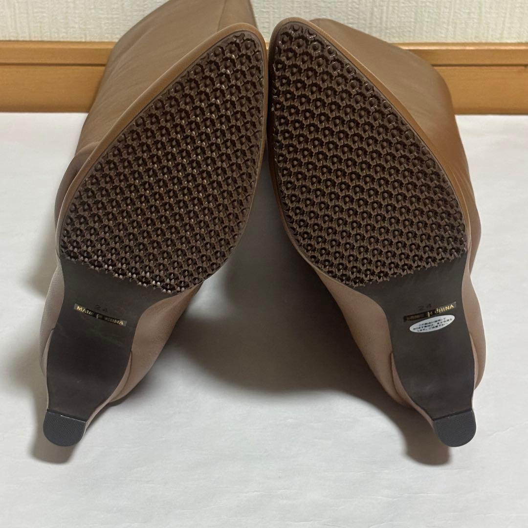 ほぼ未使用 ！SLOBE IENA スローブイエナ　本革　ロングブーツ　ブラウン