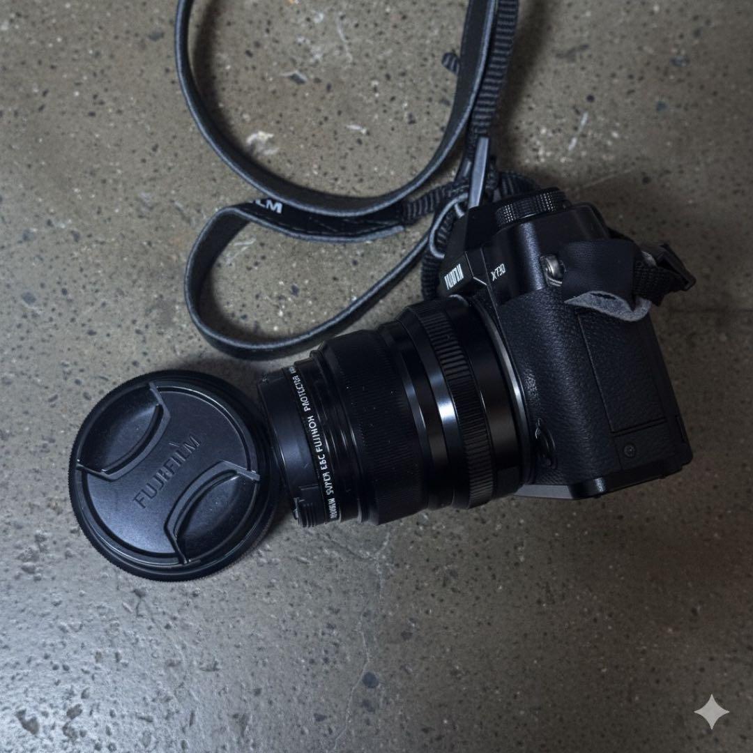 FUJIFILM XT30 ズームレンズ 単焦点レンズ2本セット　箱あり