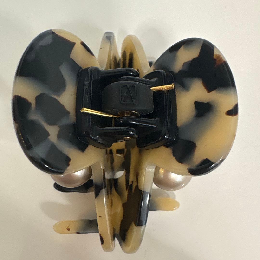 赤猫様ALEXANDRE DE PARIS♡新品♡Sクリップ♡パールベッコウ