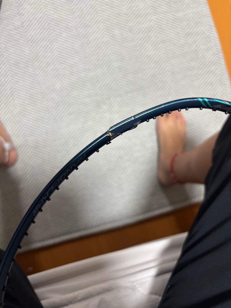 YONEX バドミントンラケット ジャンク品 2本セット