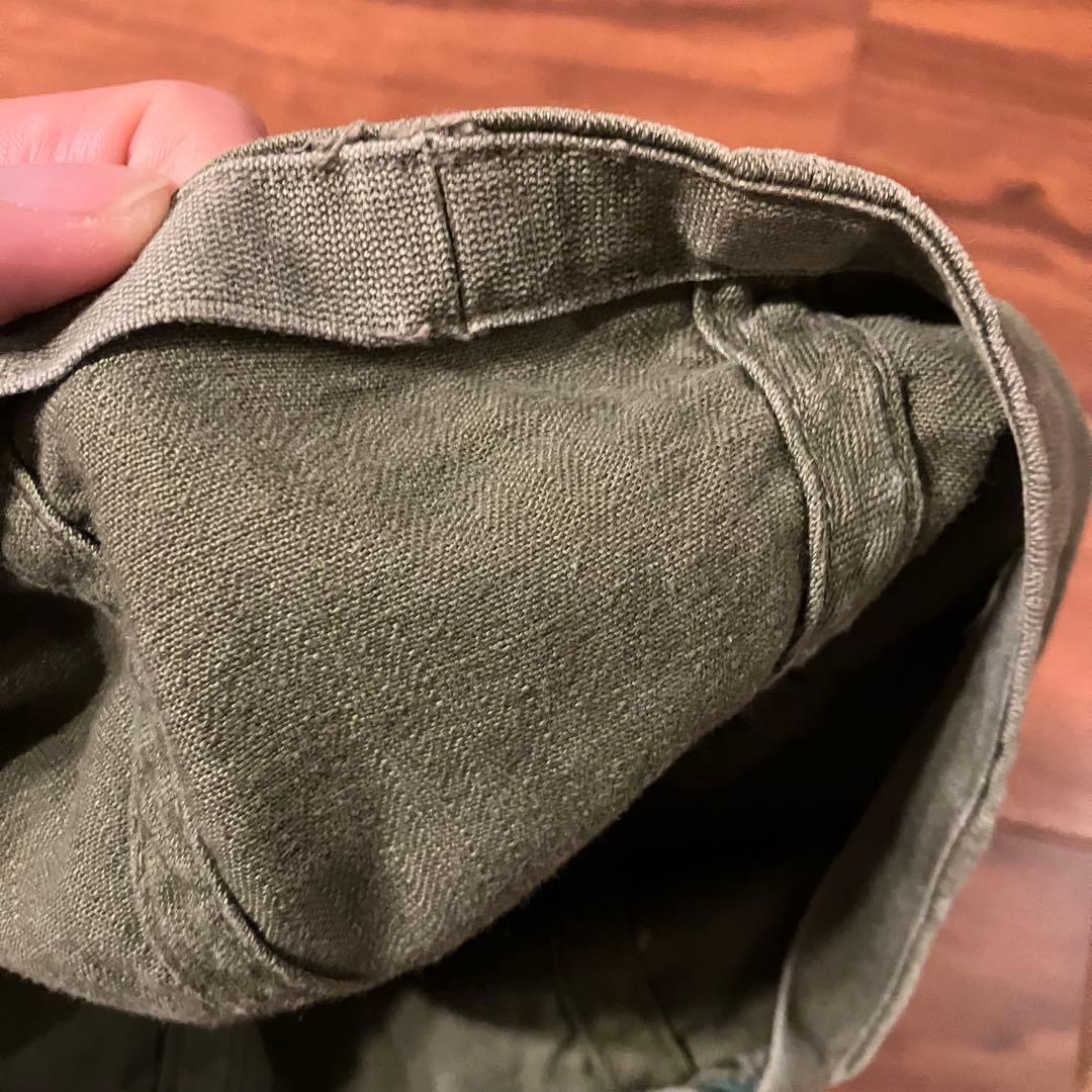 希少 40s US NAVY N-3 ヘリンボーン ワークキャップ ヴィンテージ