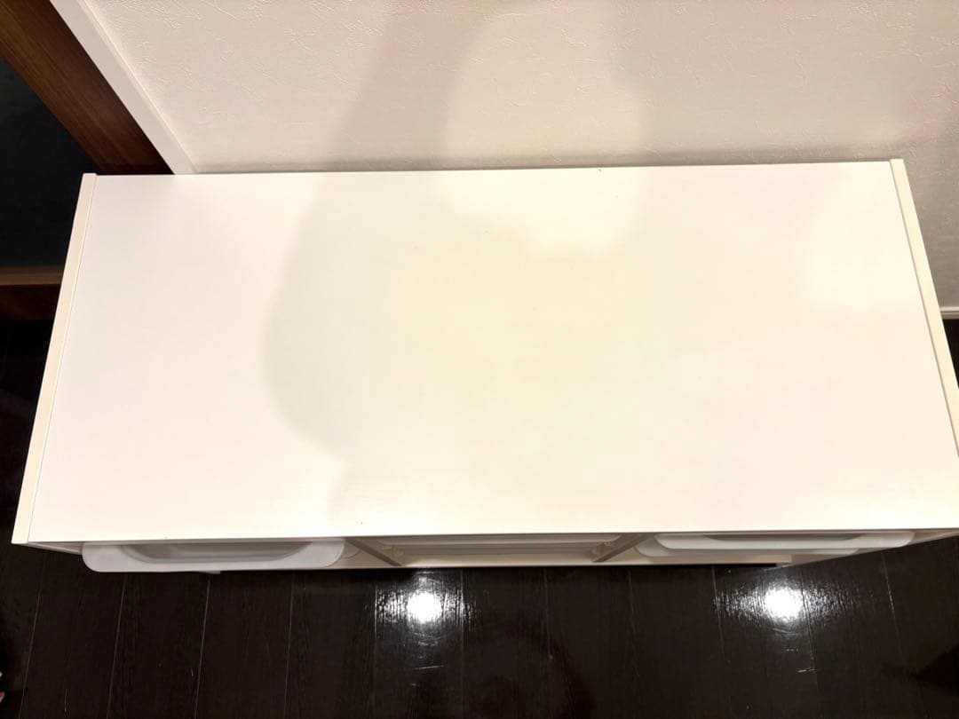 IKEA ★ トロファスト ホワイト 収納ボックス付き
