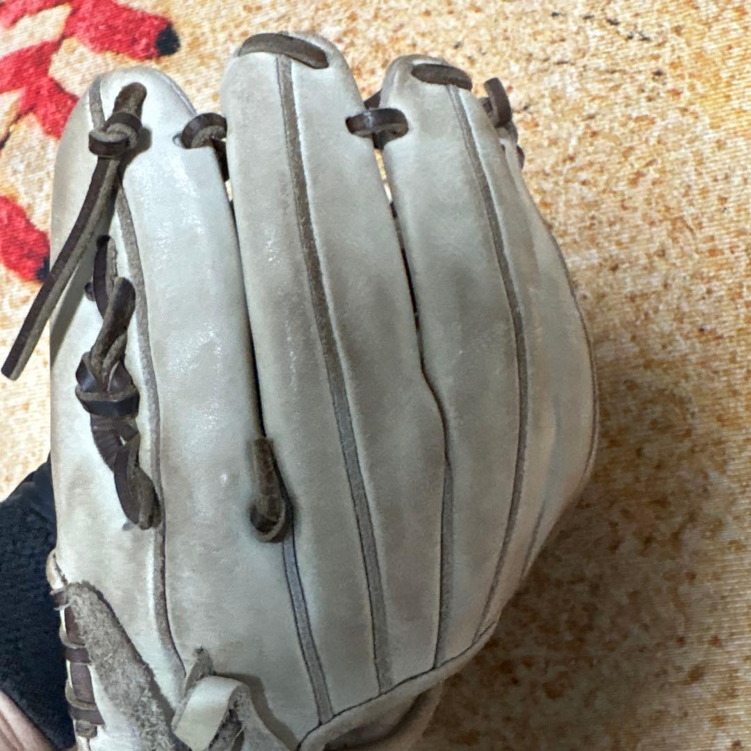 Mizuno Global Elite ホワイトグローブ 右投げ用