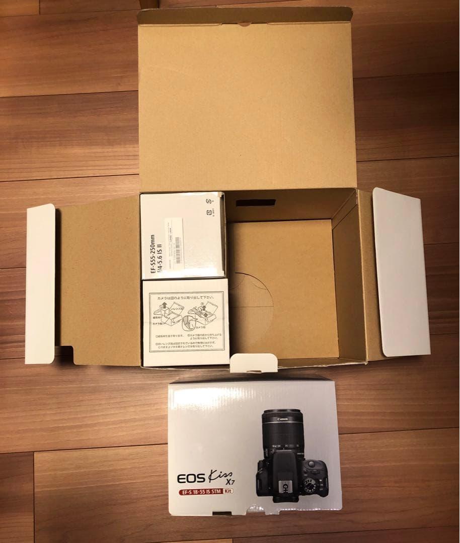 Canon EOS Kiss X7 ダブルズームキット