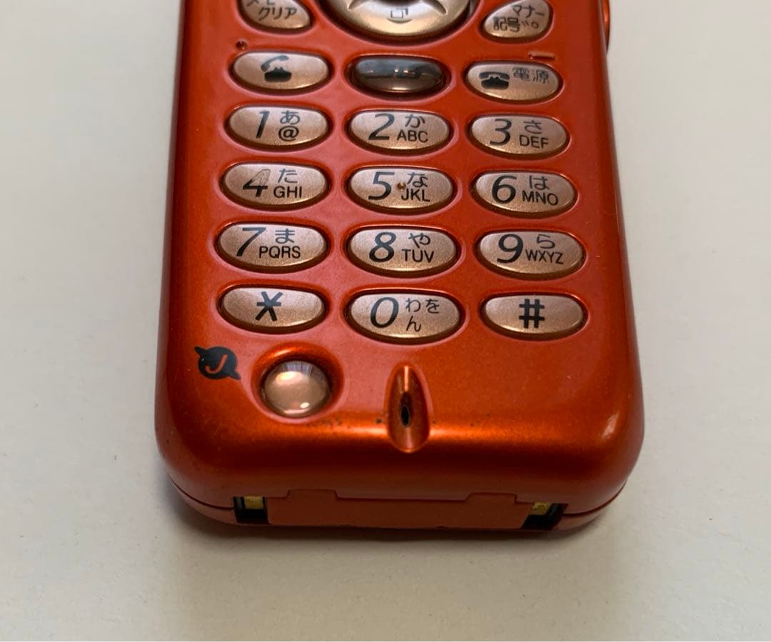 J-phone J-T06 東芝 TOSHIBA トロピカルオレンジ ジャンク品