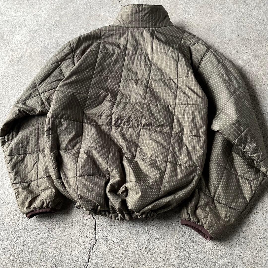 ジャケット・アウター columbia puffer jacket graph check brown