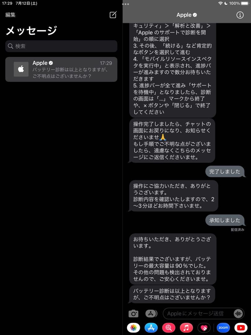 Apple iPad mini4 128GB (バッテリー最大容量91%)