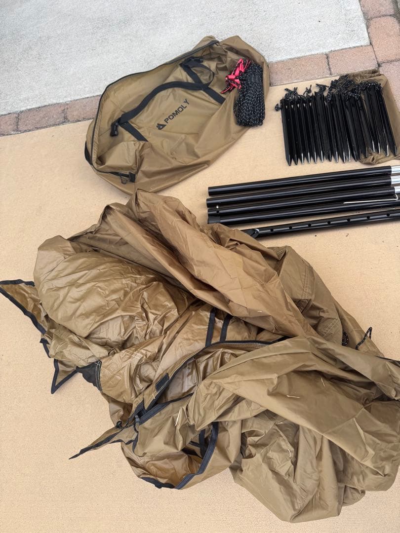 POMOLY 大型ワンポールテント Bromance 70