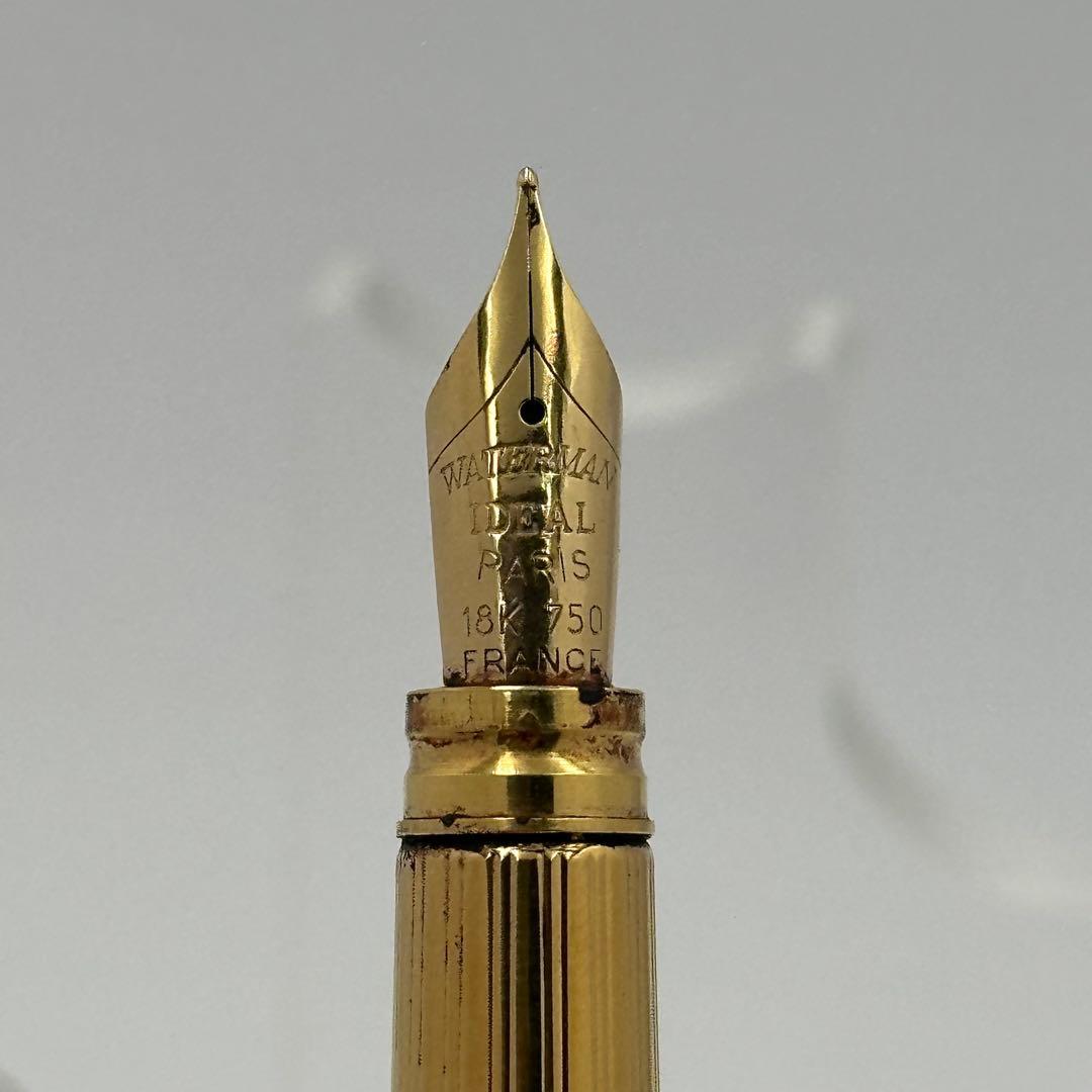 waterman ウォーターマン 万年筆 ゴールド 1318