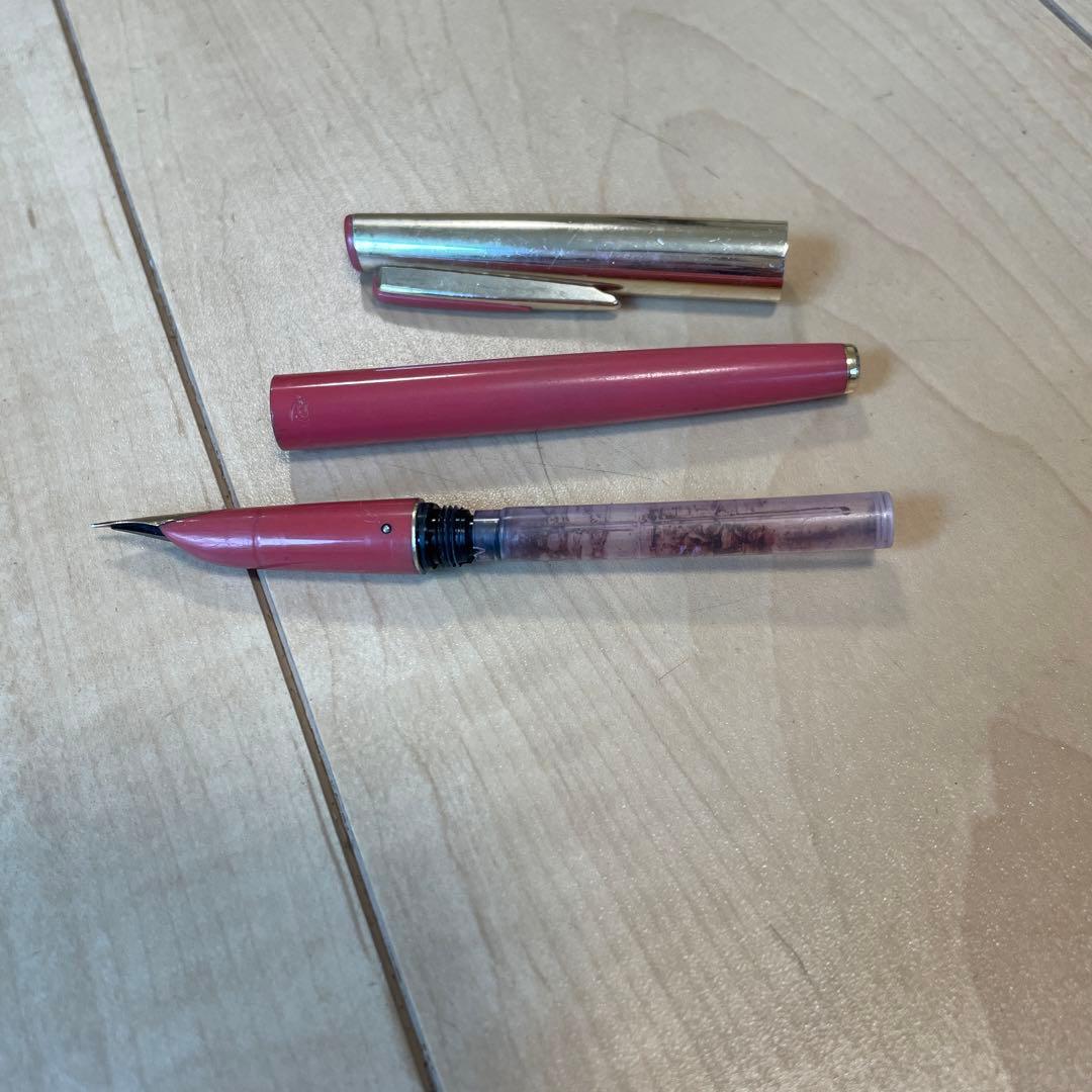 14K SAILOR &14K PLATINUM 万年筆ヴィンテージレトロ 。0