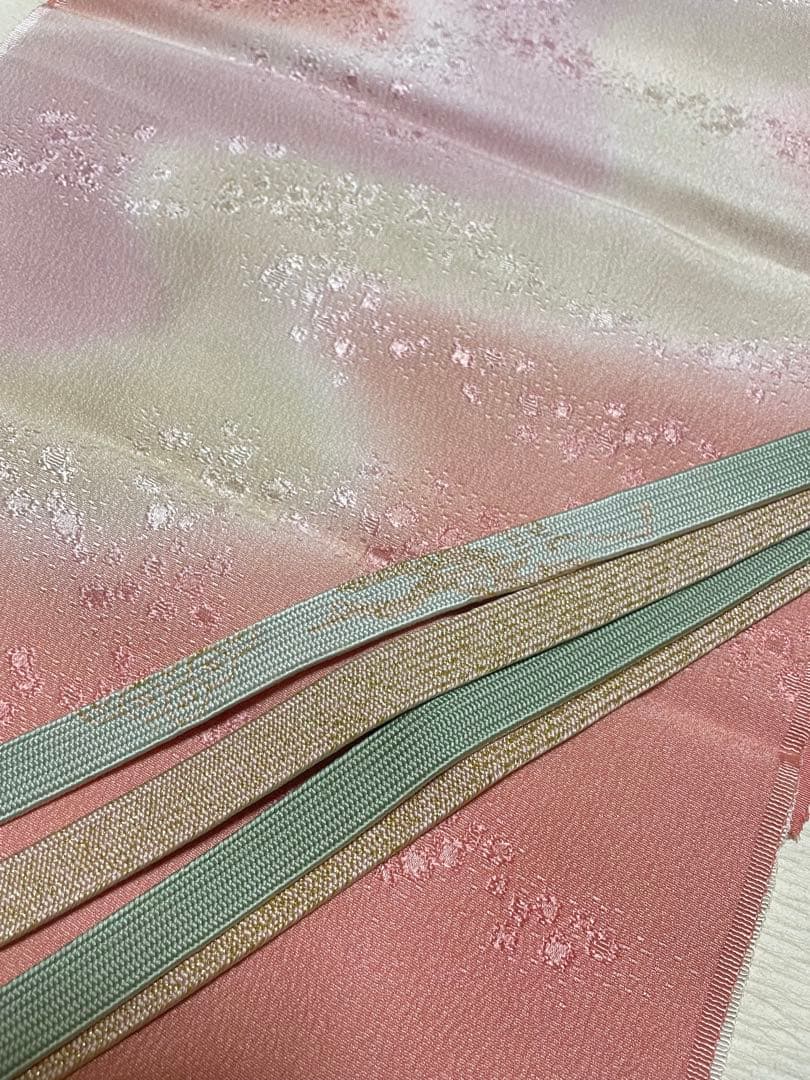 訪問着フルセット　辻ヶ花　金彩　絞り　入学式　卒業式　結婚式　正絹