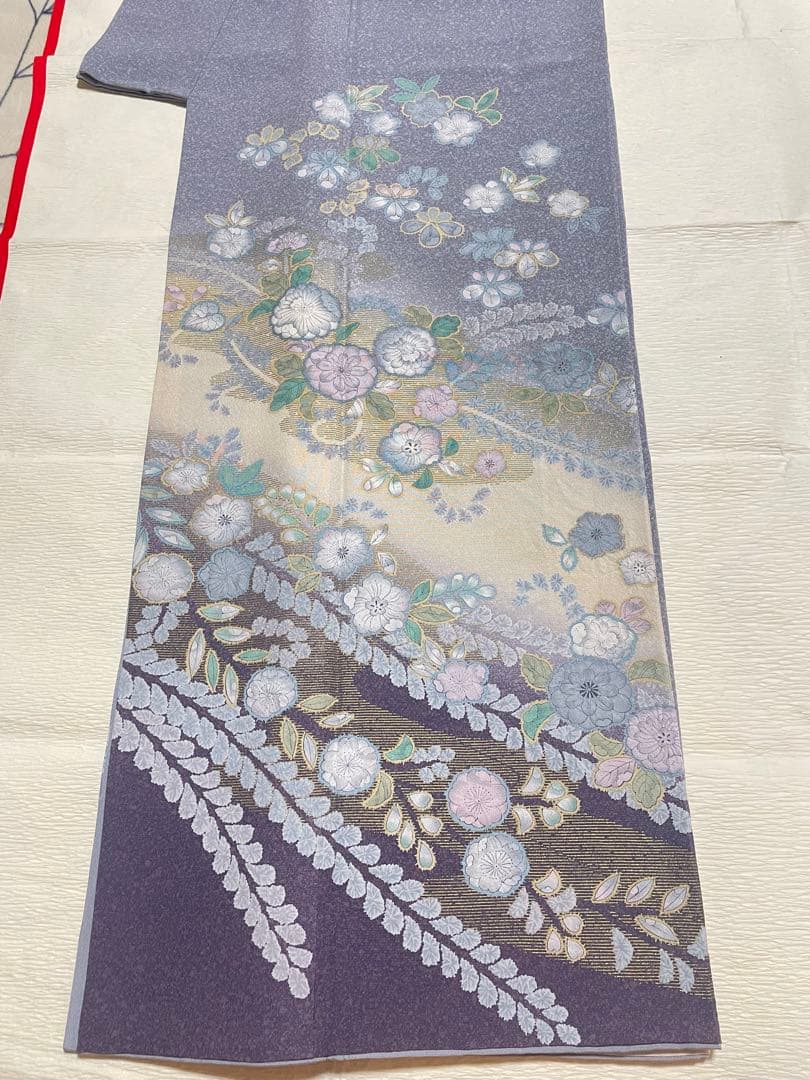 訪問着フルセット　辻ヶ花　金彩　絞り　入学式　卒業式　結婚式　正絹