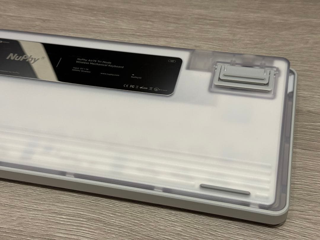 Nuphy Air75 V3 キーボード 赤軸 日本語配列