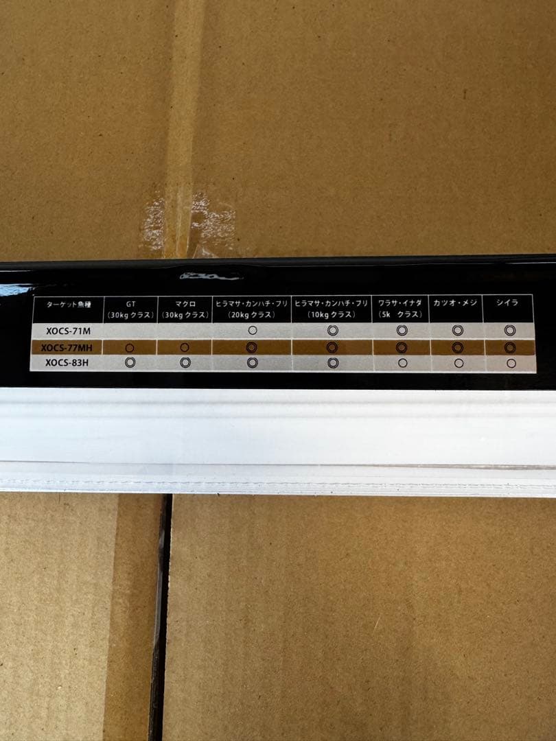 アブガルシア　ソルティーステージプロトタイプ　XOCS-77MH