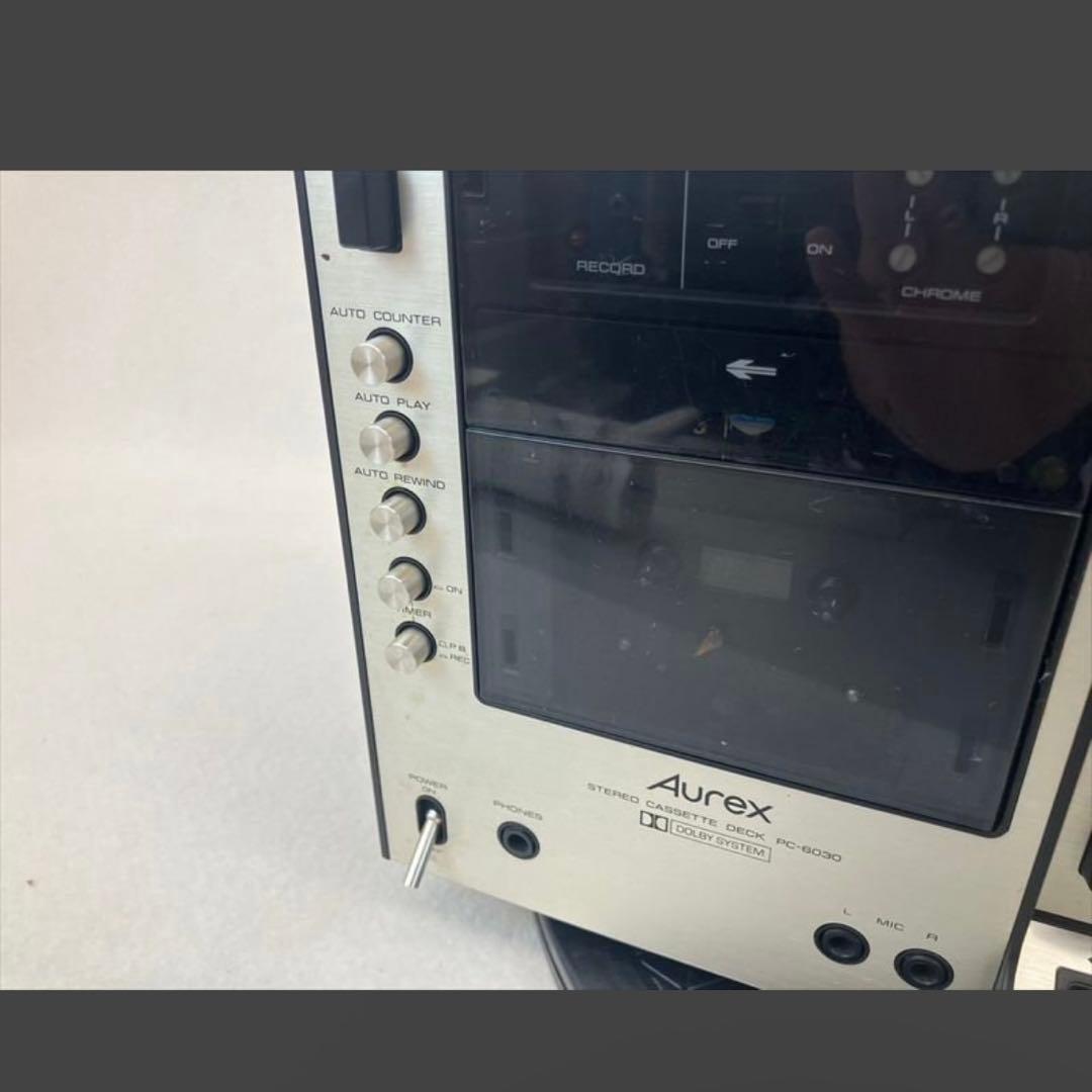 Aurex オーレックス カセットデッキ PC-6030