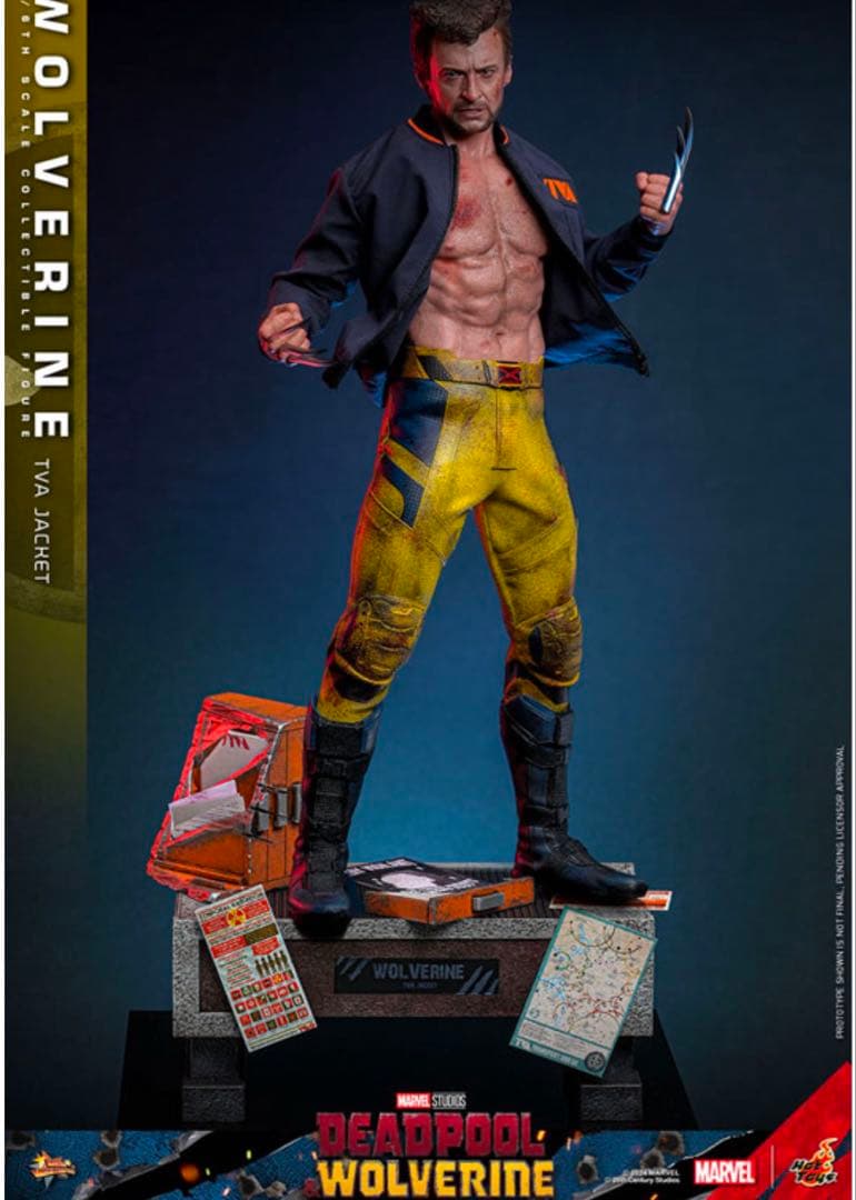 新品未開封　ホットトイズ　1/6 ウルヴァリン(TVAジャケット版)