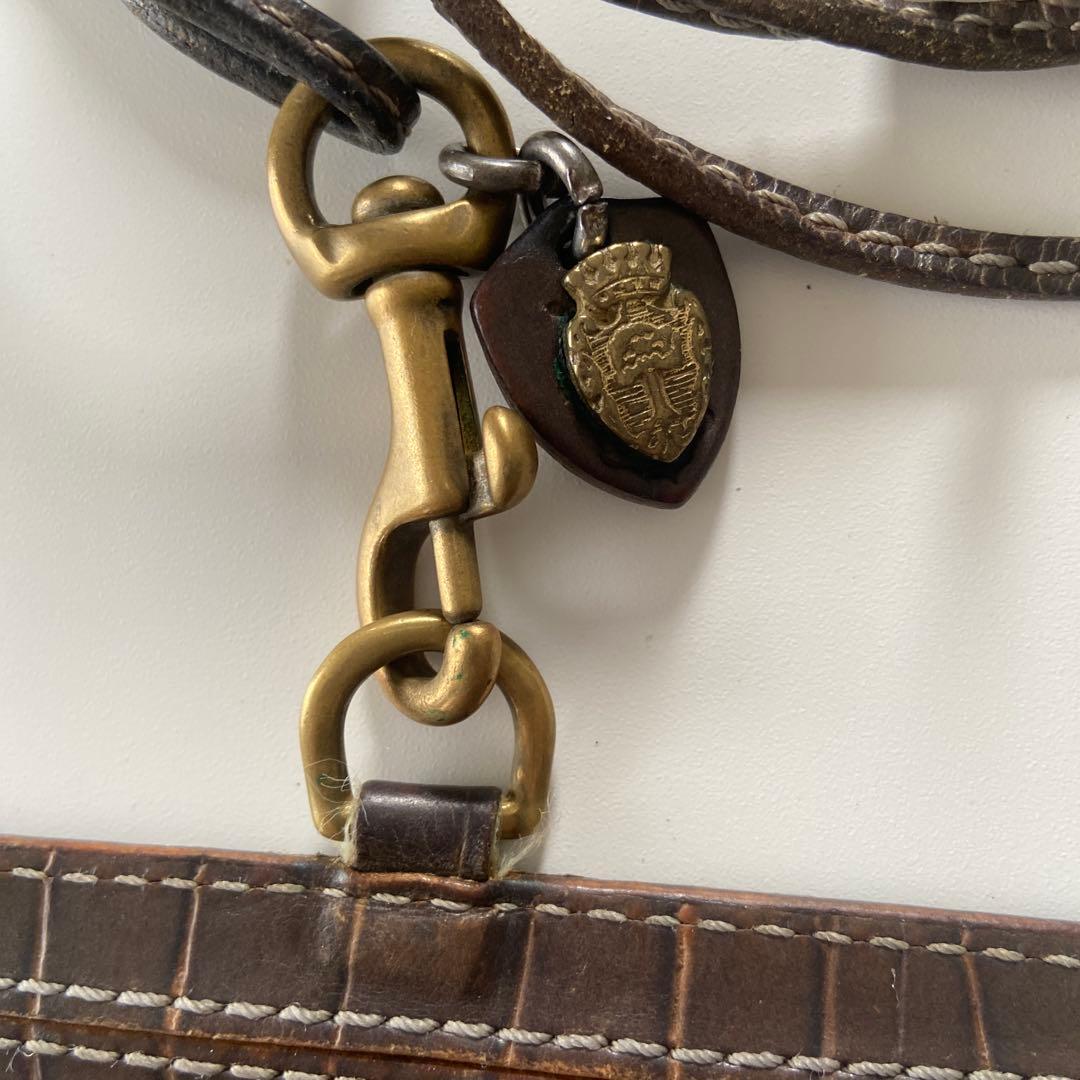 フェリージ パスケース IDケース 定期入れ クロコ型押し Felisi