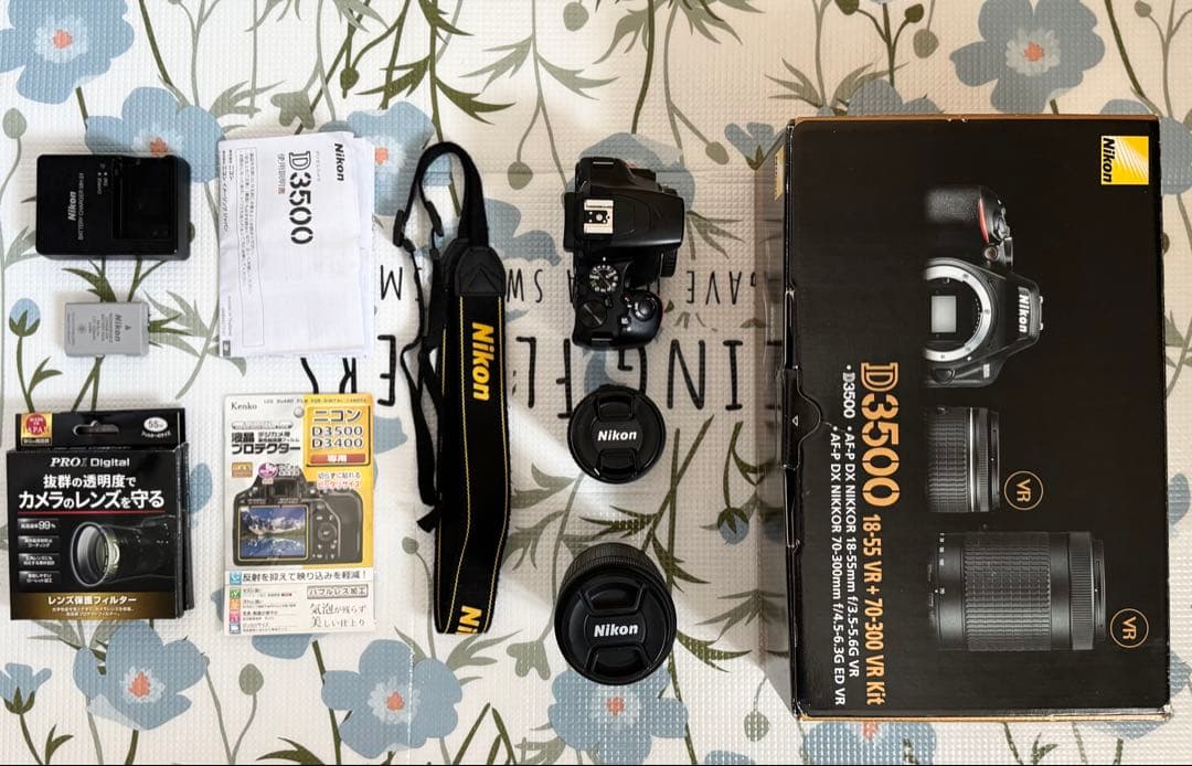 【ズーさん専用】 Nikon D3500 一眼レフ ダブルズームキット