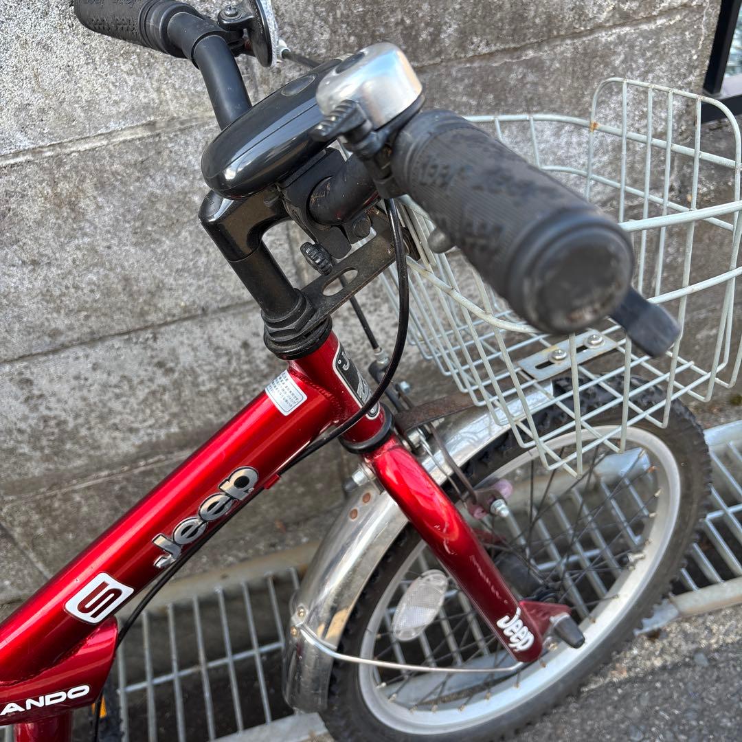 Jeep Commando 子供用自転車 赤　18インチ