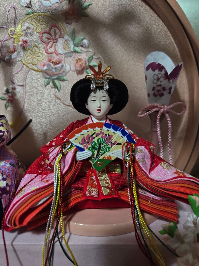 【一点限り】雛人形 ケース飾り　K6