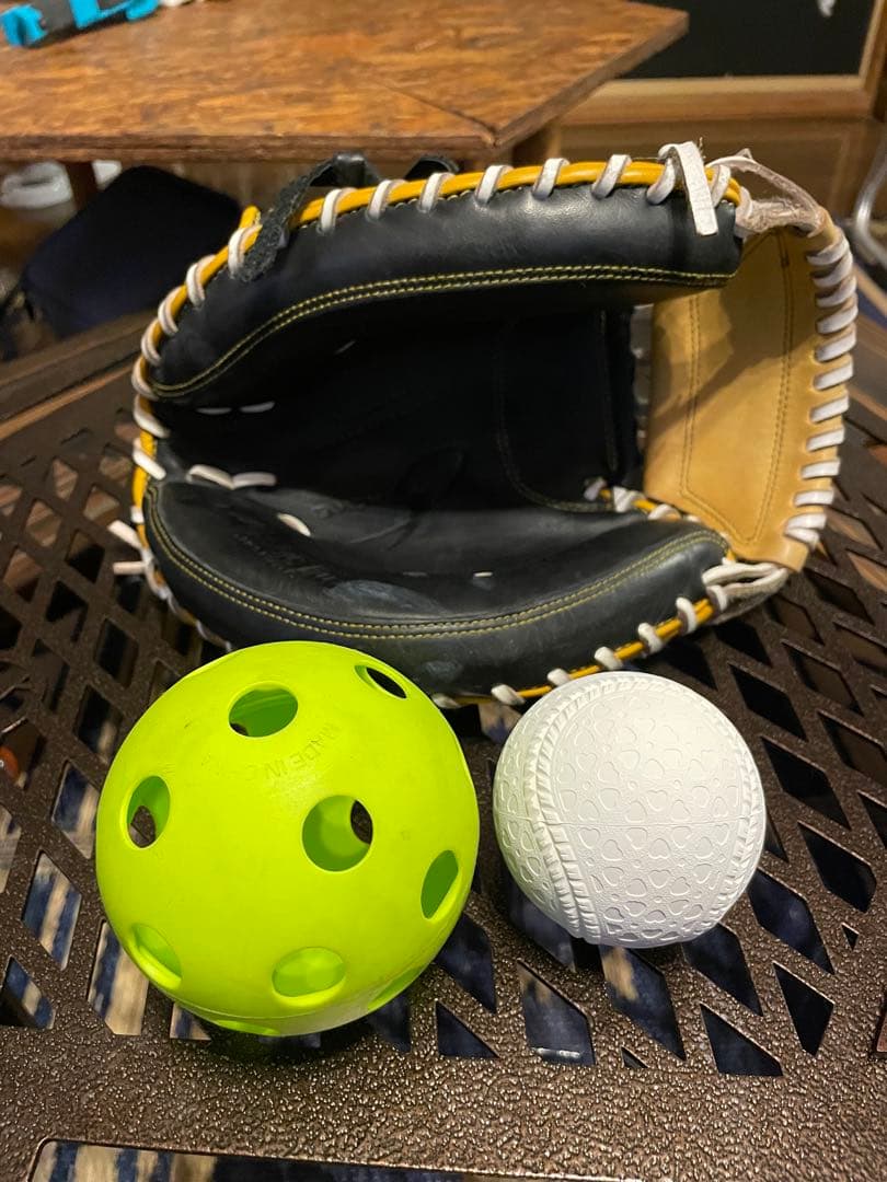 Nike ナイキ　キャッチャーミット　少年野球　軟式　阪神　ウェブ損傷格安