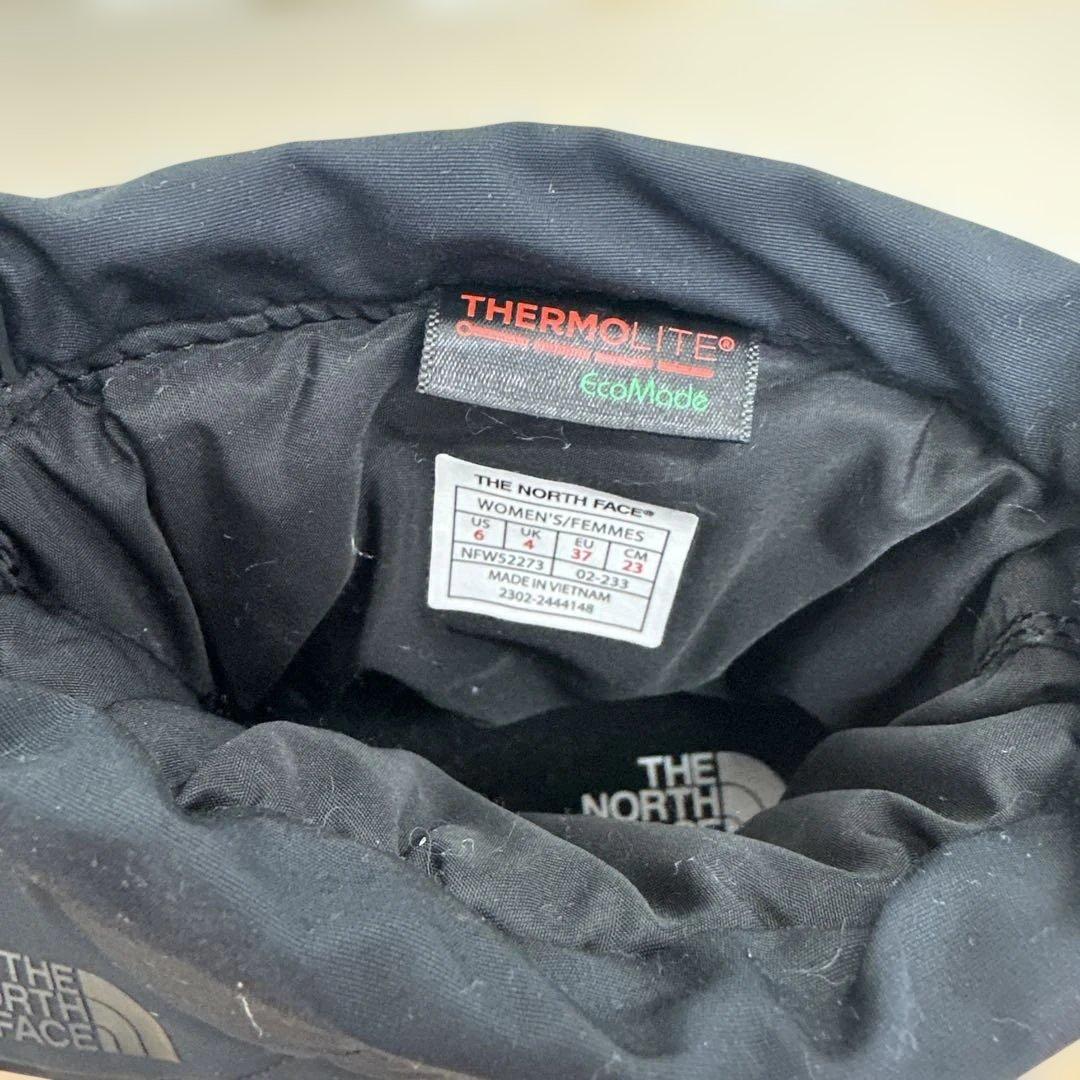 美品　数回使用　ノースフェイス　ヌプシ ブーティ ウォータープルーフブーツ23