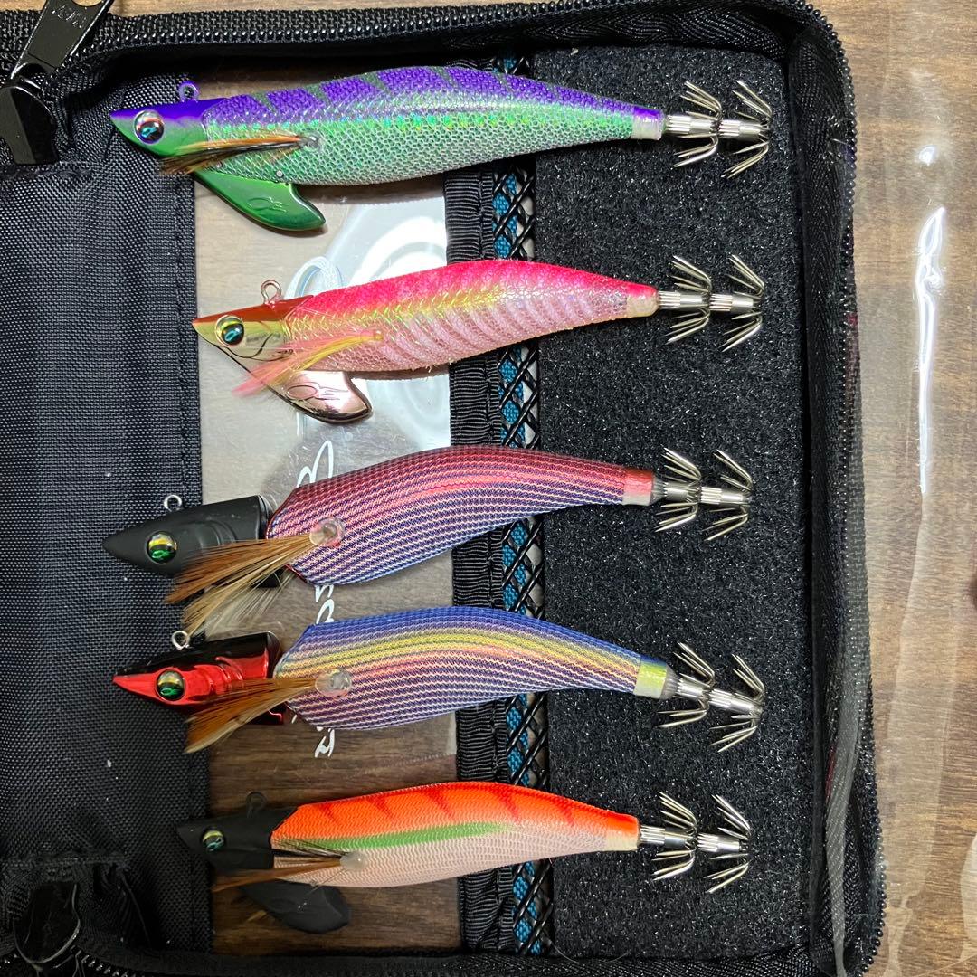 【ダイワエギケース付】ティップランエギ　エメラルダスボート2　ジョイント等計11