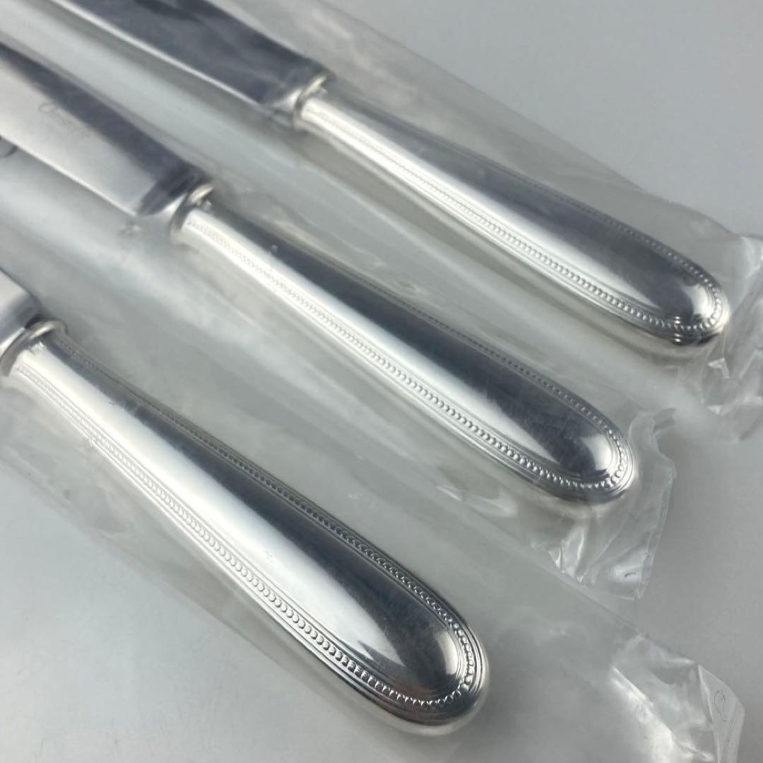 クリストフル　パール　テーブルナイフ　3本