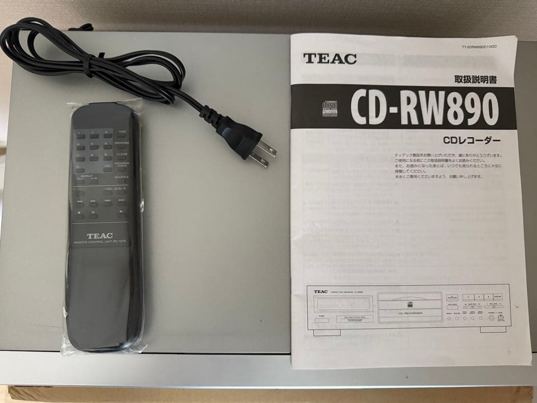 TEAC CD-RW890 CDレコーダー 本体