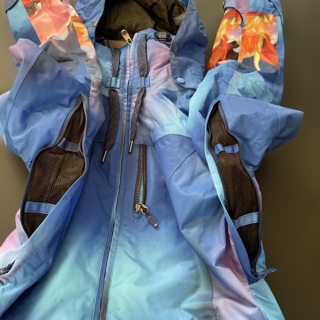 蜷川実花　ROXY 花柄 スキーウェア (女性用) スノーボード　スポーツ