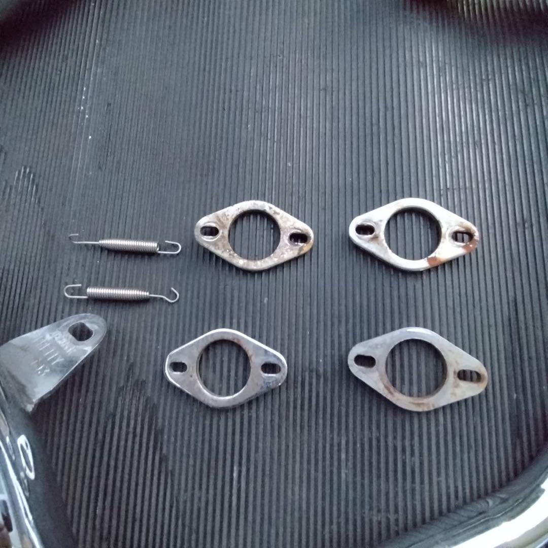 PRETTY RACINGゼファー400/χガニマタブレット管メッキ５４パイ