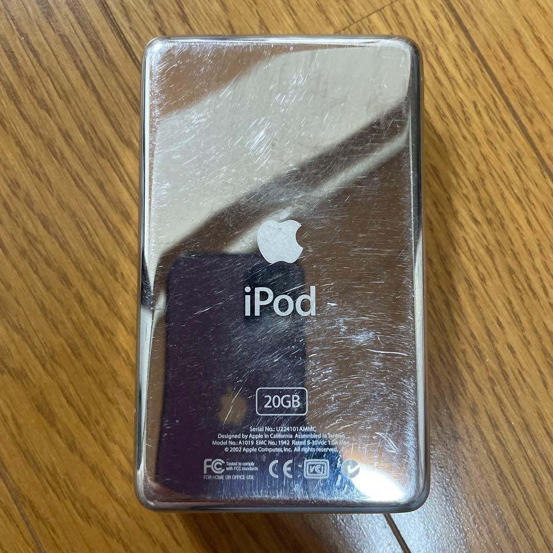 Apple 初期型iPod 20GB スクロールホイールA1019 ジャンク