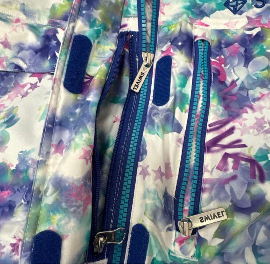 SWIVEL スノーボードジャケット マルチカラー