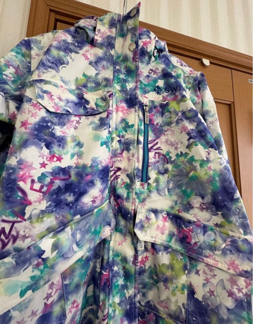 SWIVEL スノーボードジャケット マルチカラー