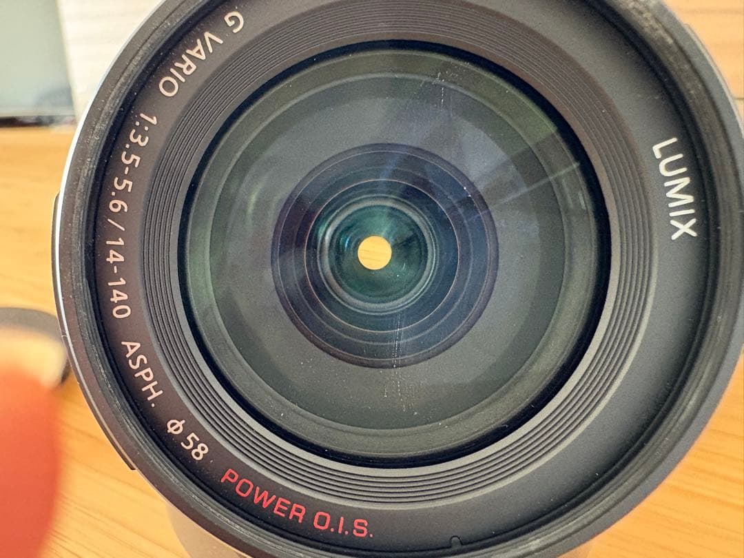 LUMIX14-140mm f3.5-5.6 ズームレン★美品難有★フード2種付