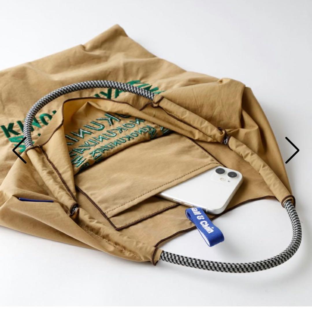 新品 完売 限定Ball&Chain × KINOKUNIYA バッグ ベージュ