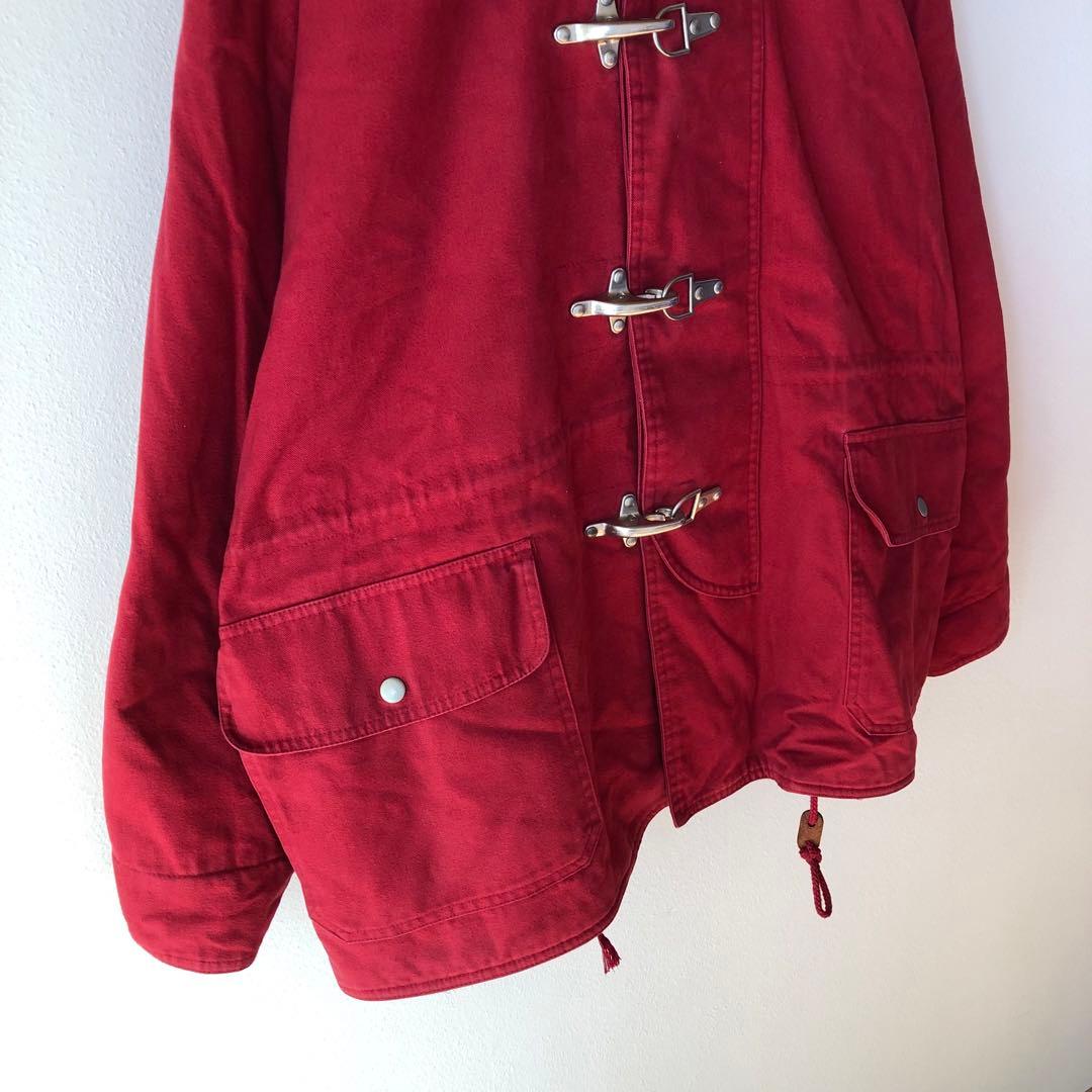 90s CHAPS ラルフローレン ファイヤーマンジャケット 襟コーディロイ