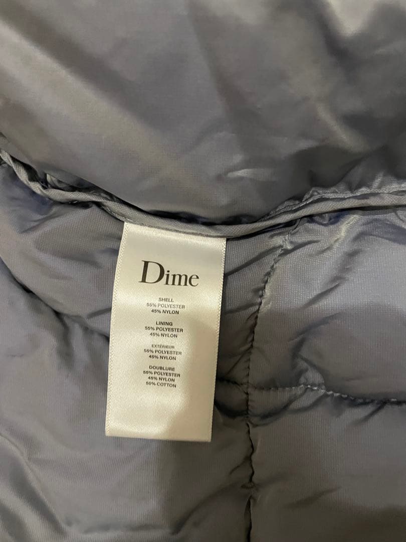 【完売品】Dime Wave Puffer Jacket XLサイズ 希少グレー