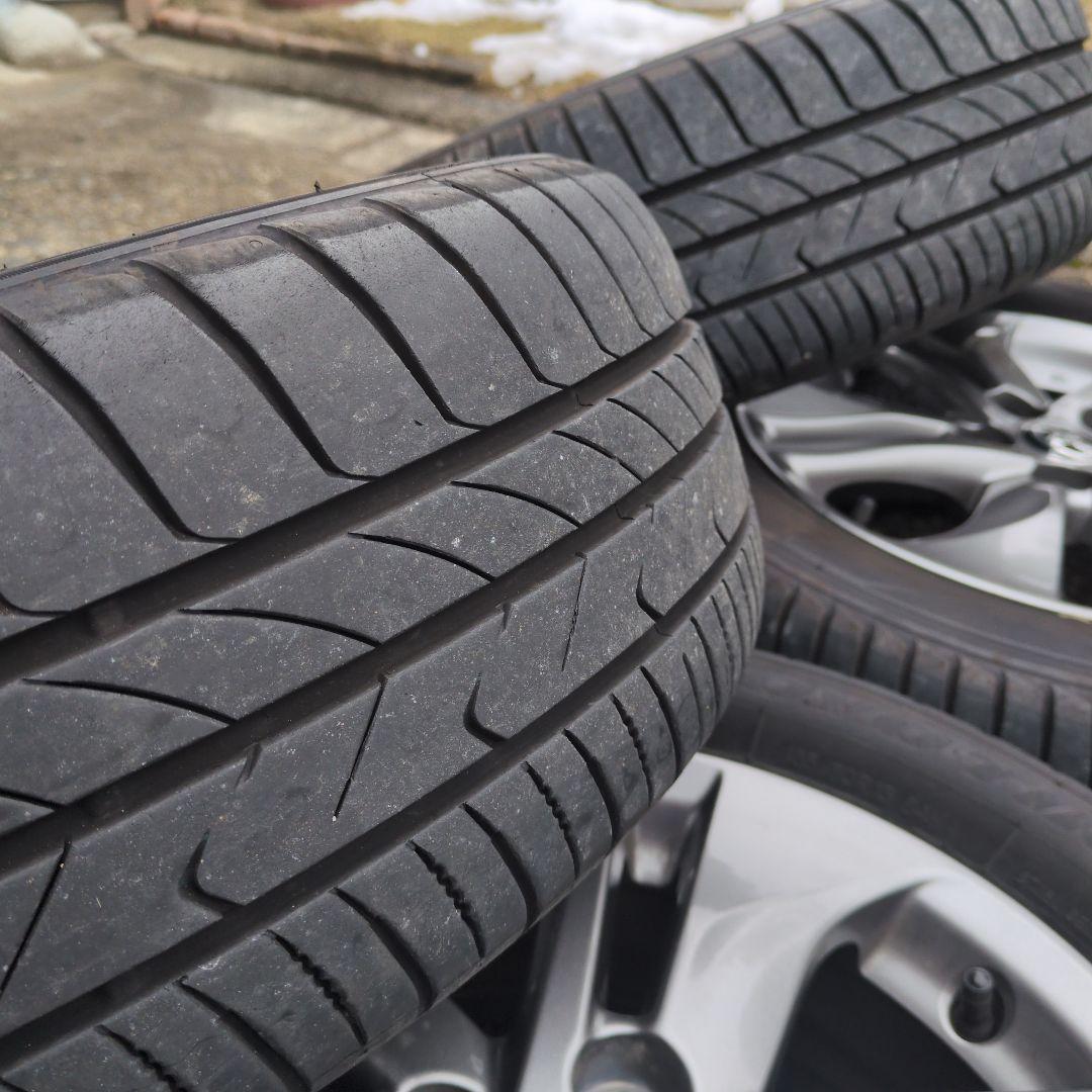 15インチ シルバー ホイールタイヤセット