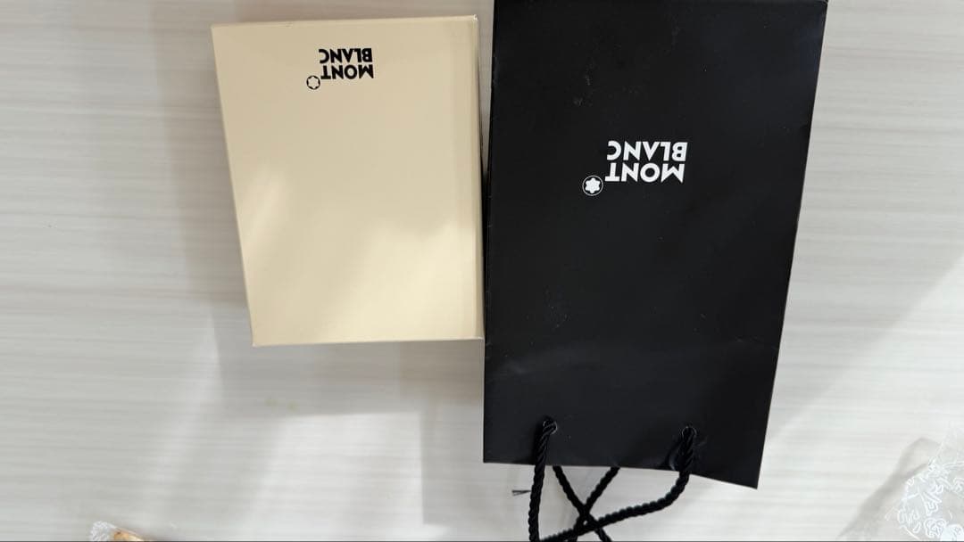 A&SMONTBLANC キーリング ブラック