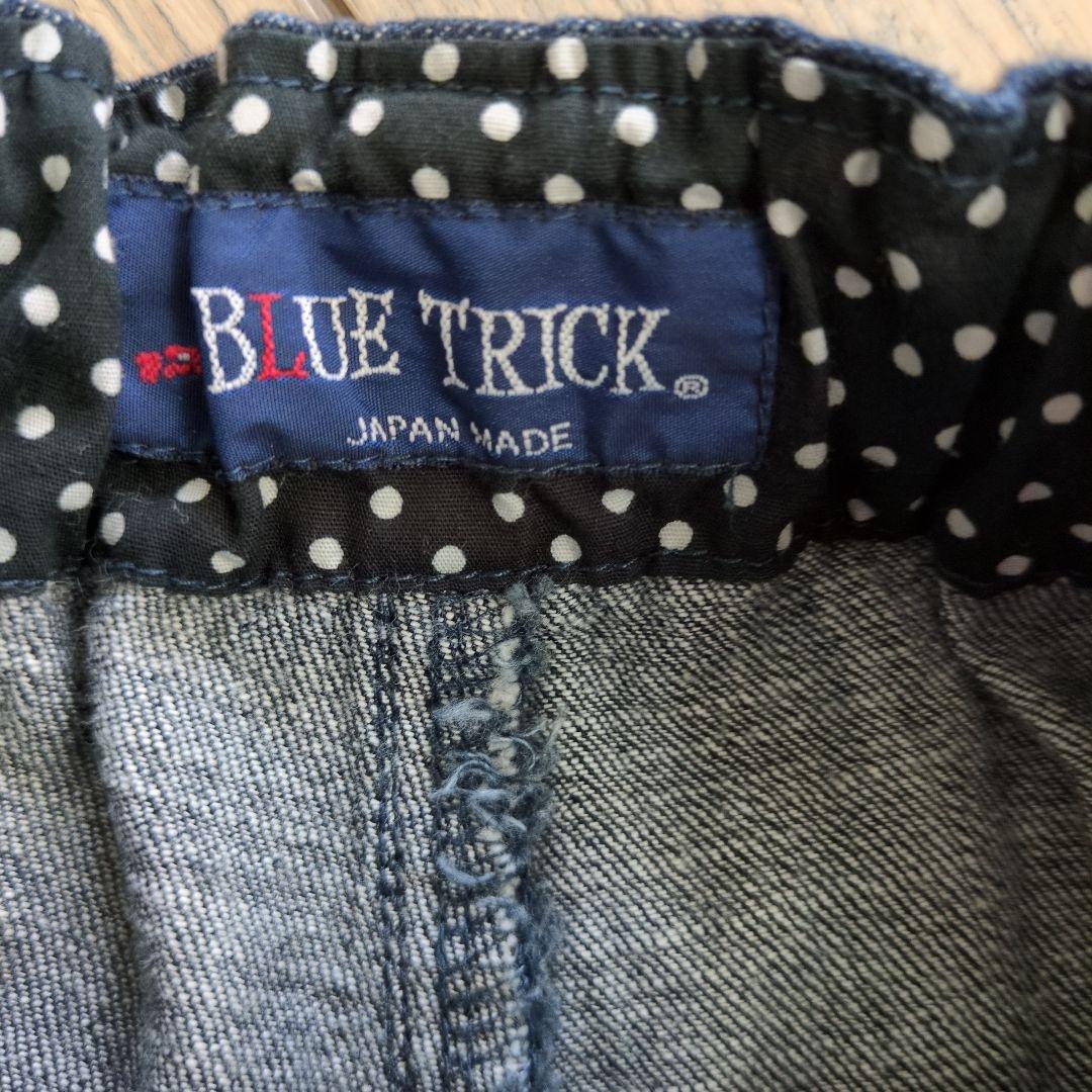 BLUE TRICK 新品未使用　ダークデニム ワイドパンツ