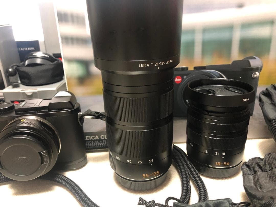 こだわりのLEICA CL ・Digitalフルセット! 純正レンズ3本他付き！
