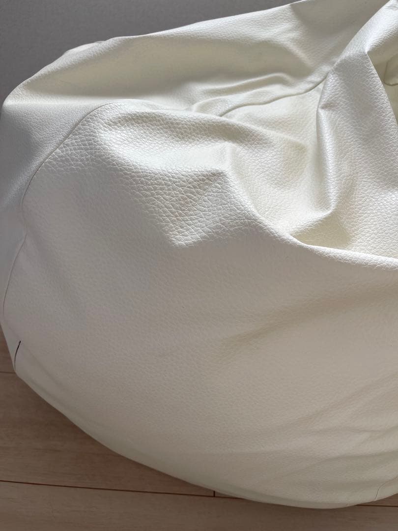 ハナロロ　ビーズクッションオニオン 170リットル 大きいサイズ レザーカバー