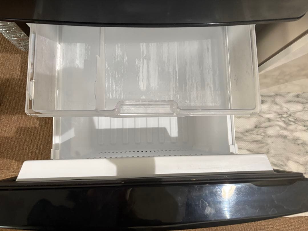 Panasonic 下冷凍式冷蔵庫 黒