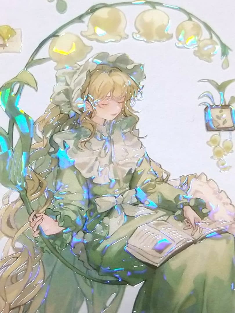 J661＃花期如约(贝壳光)studiovi切り売り海外人物マステ女の子