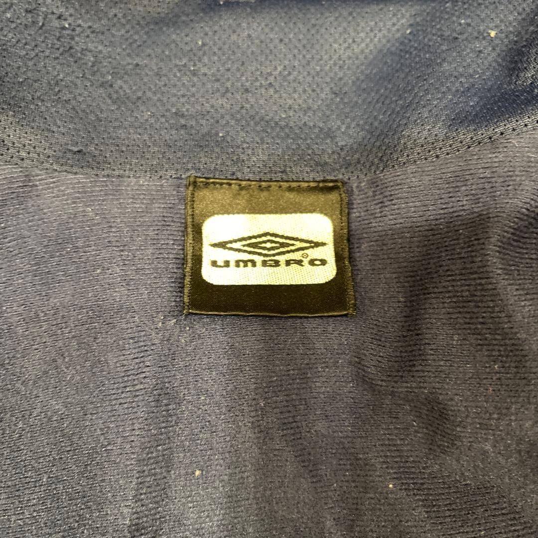 90s アンブロ ピステ上下 中綿 セットアップ 裏起毛 白タグ M