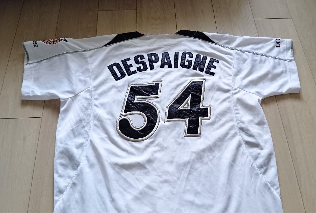 【限定】ロッテ　マリーンズ　デスパイネ　サード　ユニフォーム　デスパイネ　フリー