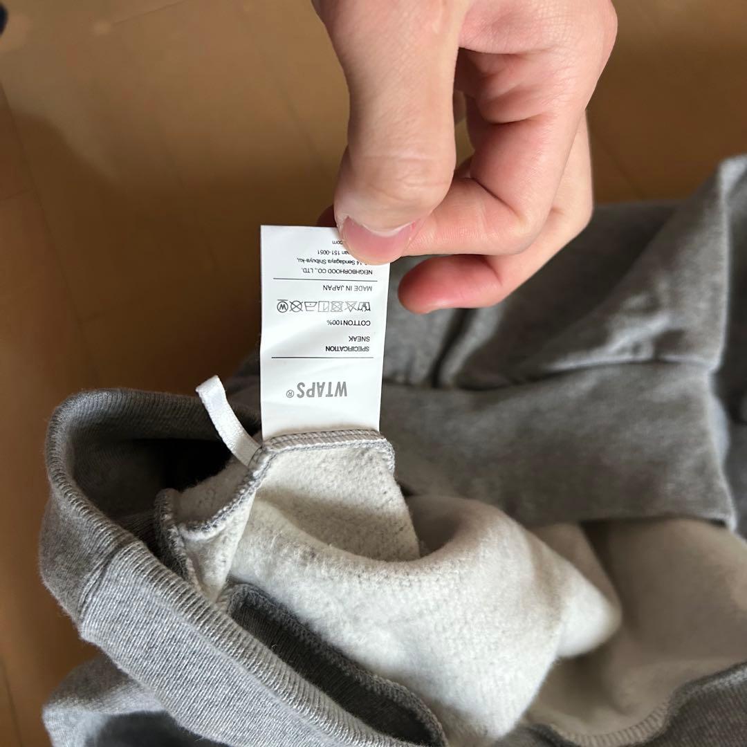 r*n様 WTAPS Urban Territory グレー トレーナー