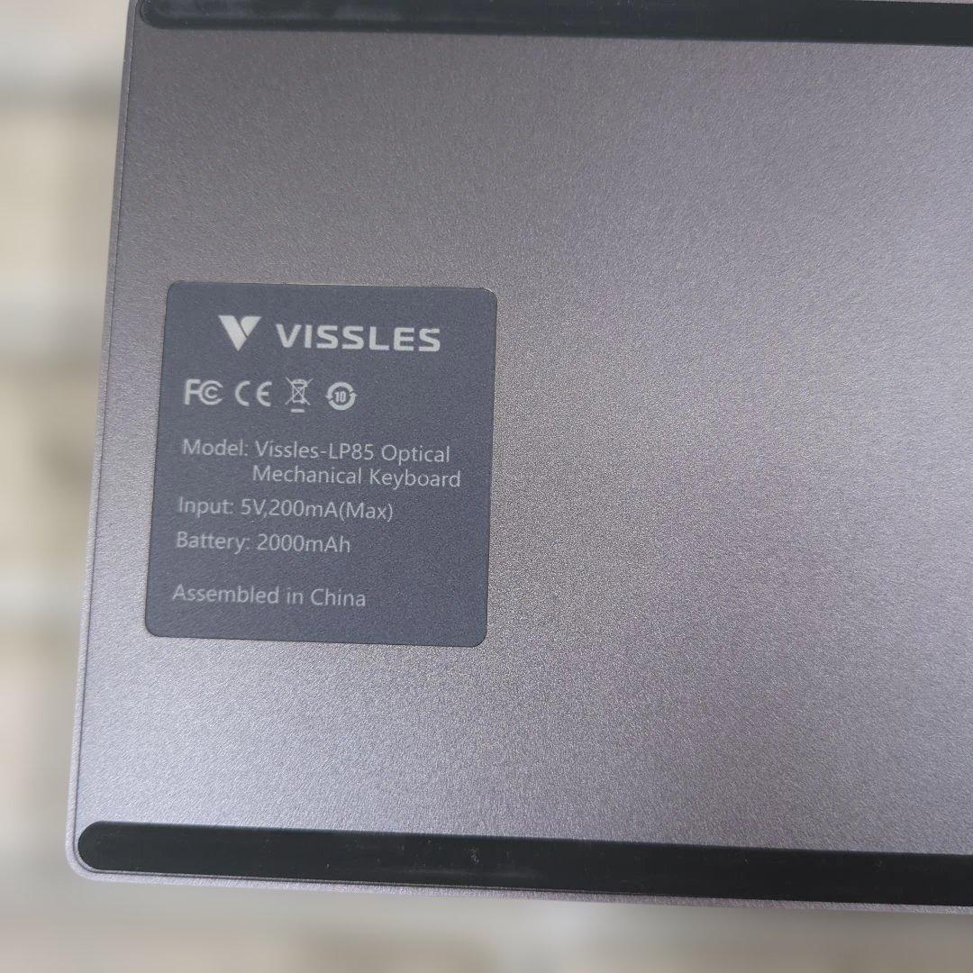【極美品】ヴィッスルズ Vissles-LP85 Optical キーボード