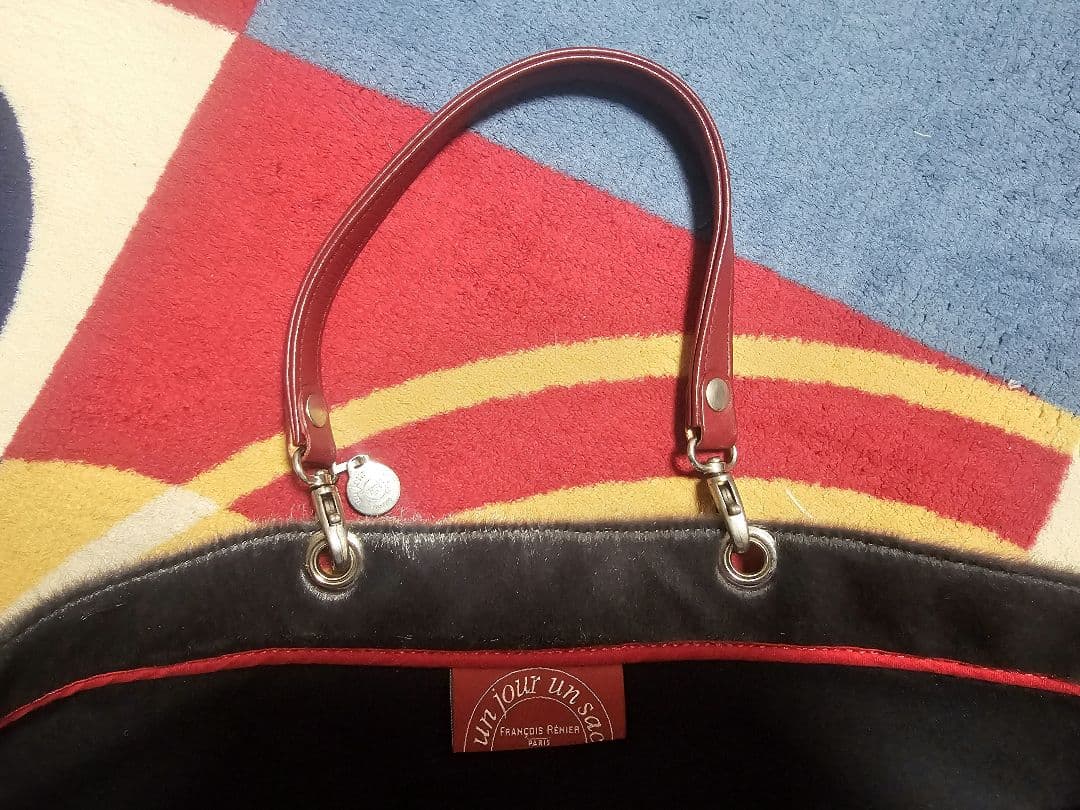 un jour un sac グレー トートバッグ